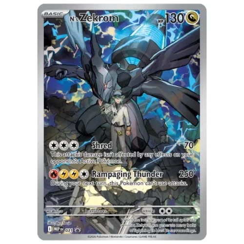 N's Zekrom - 031 - Mega Evolution Sealed Promo